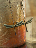 Dragonfly Earrings in Stainless Steel